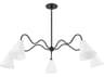 Mitzi Onda 5-Light Old Bronze Chandelier
