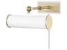 Mitzi Holly 1-Light Aged Brass Soft Off White Picture Light