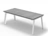 MamaGreen Maxximus Quick Ship Steel Extendable Rectangular HPL Top Patio Dining Table