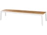 MamaGreen Baia Aluminum Teak Outdoor Bench