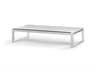 MamaGreen Mono Quick Ship Aluminum Rectangular Outdoor Coffee Table