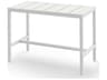 MamaGreen Allux Aluminum Rectangular Outdoor Bar Table