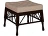 Mr. & Mrs. Howard Thebes Brown Upholstered Ottoman