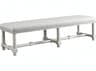 Mr. & Mrs. Howard Square Beige Upholstered Accent Bench