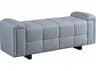 Mr. & Mrs. Howard Philip Blue Upholstered Accent Bench