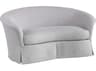 Mr. & Mrs. Howard Crescent Gray Upholstered Loveseat