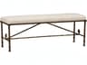 Mr. & Mrs. Howard Diego Bronze Upholstered Accent Bench