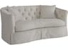 Mr. & Mrs. Howard Madeleine Beige Upholstered Loveseat
