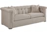 Mr. & Mrs. Howard Milo Beige Upholstered Sofa