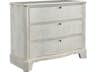 Mr. & Mrs. Howard Little White Mahogany Wood Accent Chest