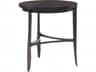 Mr. & Mrs. Howard Edith Round Wood End Table