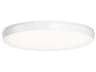 Modern Forms Argo 1-Light White LED Round Flush Mount