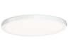 Modern Forms Argo 1-Light White LED Round Flush Mount