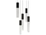 Modern Forms Cinema 5-Light Black Linear Pendant