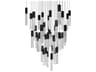 Modern Forms Cinema 41-Light Black Linear Pendant