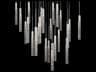 Modern Forms Magic 25-Light Polished Nickel Linear Pendant