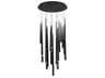 Modern Forms Cascade 21-Light Black Crystal LED Pendant