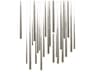 Modern Forms Cascade 25-Light Polished Nickel Linear Pendant