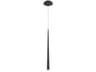 Modern Forms Cascade 1-Light Black Glass LED Mini Pendant