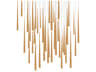 Modern Forms Cascade 41-Light Aged Brass Linear Pendant
