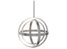 Modern Forms Kinetic 1-Light Titanium Gray Globe Pendant
