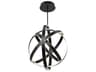 Modern Forms Kinetic 1-Light Black LED Pendant