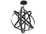 Modern Forms Kinetic 1-Light Black LED Pendant