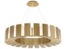 Modern Forms Chronos 22-Light Aged Brass LED Pendant