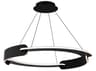 Modern Forms Ilios 4-Light Black LED Round Pendant