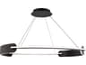 Modern Forms Ilios 4-Light Black LED Round Pendant