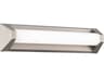 Modern Forms Swale 1-Light Brushed Nickel Vanity Light