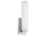 Modern Forms Vogue 1-Light Chrome Glass LED Wall Sconce