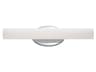 Modern Forms Loft 1-Light Chrome Glass LED Vanity Light