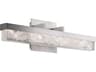 Modern Forms Minx 1-Light Brushed Nickel Crystal LED Vanity Light