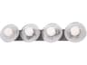 Modern Forms Fresco 4-Light Brushed Nickel Vanity Light