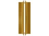 Modern Forms Strait 1-Light Aged Brass Wall Sconce