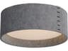 Maxim Lighting Prime 1-Light Gray LED Drum Flush Mount