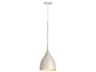 Maxim Lighting Fleur 1-Light White Gold Mini Pendant