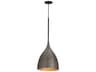 Maxim Lighting Fleur 1-Light Black Gold Mini Pendant