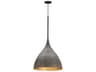 Maxim Lighting Fleur 1-Light Black Gold Pendant