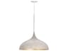 Maxim Lighting Fleur 1-Light White Gold Pendant