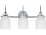 Maxim Lighting Milk 3-Light Polished Chrome Vanity Light