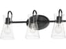 Maxim Lighting Ava 3-Light Black Vanity Light