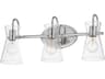 Maxim Lighting Ava 3-Light Polished Chrome Vanity Light