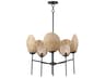 Maxim Lighting Maldives 5-Light Black Candelabra Chandelier