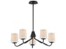 Maxim Lighting Durham 5-Light Black Chandelier
