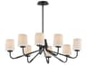 Maxim Lighting Durham 8-Light Black Chandelier