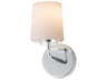 Maxim Lighting Durham 1-Light Polished Chrome Wall Sconce