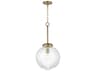 Maxim Lighting Kasbah 1-Light Satin Brass Globe Mini Pendant