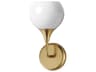 Maxim Lighting Neve 1-Light Natural Aged Brass Wall Sconce